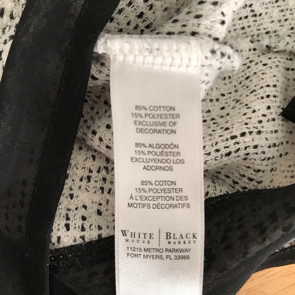 WHBM • Patch Pocket Tweed Blouse - Picture 7 of 8